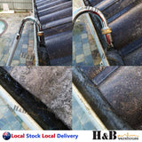 Alumium Alloy Telescopic Gutter Cleaner Cleaning Tool Wand Brass Fittings