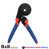 1900x Bootlace Wire End Ferrules 0.25- 6mm² Self Adjusting Crimping Pliers Hex