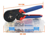 1900 Pcs Bootlace Wire End Ferrules 0.25- 16mm² Self Adjusting Crimping Pliers