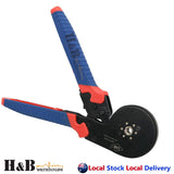 1900x Bootlace Wire End Ferrules 0.25- 6mm² Self Adjusting Crimping Pliers Hex