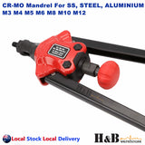 1460 Pc Rivnut Rivet Nut Riveter Nutsert Gun Tool Kit