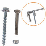 Offset Double Pigtail Multi Post Insulator Electric Fence 10 X 250mm