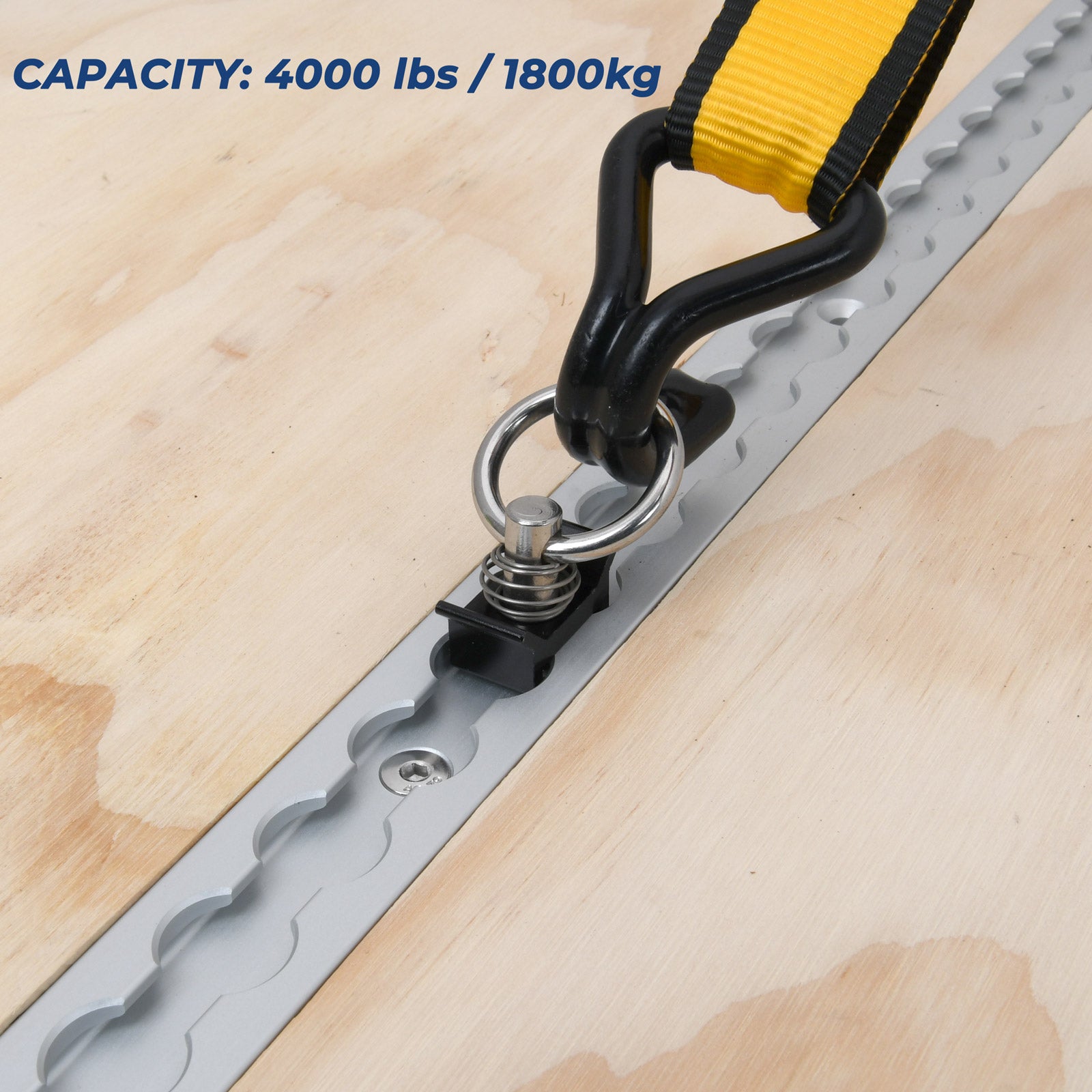 16x Anchor Track L Track Fitting Rings-#304 Stainless Steel (Stud-Ring -Spring)