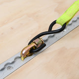 2Pcs L Track Anchor Track Rail Double Stud Fitting BS 2267 KG / 5000 lbs