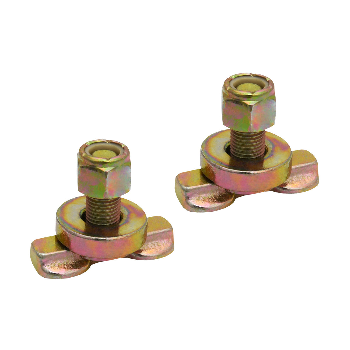 2X Anchor Track L Track Threaded Bolt Double Stud Fitting Bolt Down Anchor Point