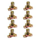 8X Anchor Track L Track Threaded Bolt Double Stud Fitting Bolt Down Anchor Point