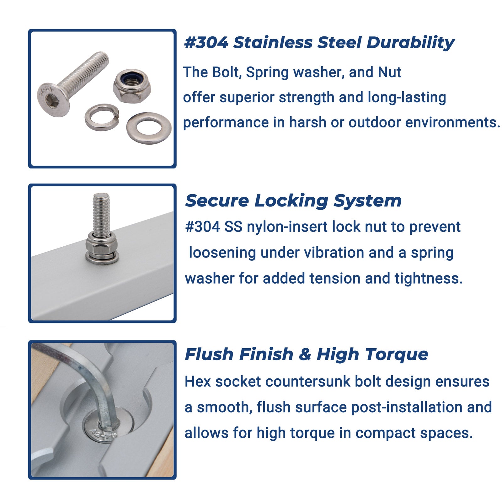 1M 2Tracks L Track Anchor 4Rings Tie Down Lashing Point Kit  Heavy Duty