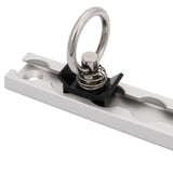Heavy Duty 1M L Track Anchor Tie Down Lashing Point Kit ( 4 Tracks + 12 Rings )