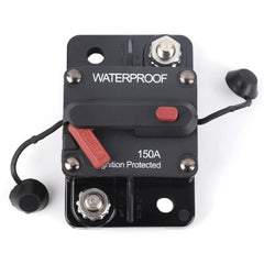 150A AMP Circuit Breaker Dual Battery IP67 Waterproof 12V 24V Fuse Reset