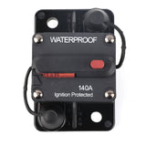 140A AMP Circuit Breaker Dual Battery IP67 Waterproof 12V 24V Fuse Reset