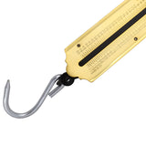 50Kg Steel Spring Balance Weighing hanging Scale Pocket Scales