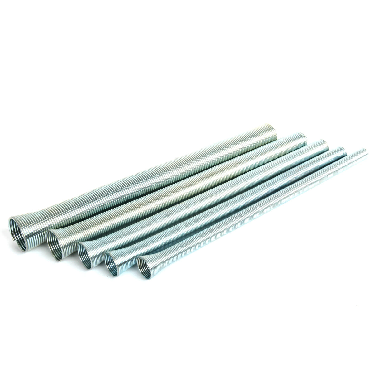 5 in 1 Spring Tube Bender Kit,1/4",5/16",3/8",1/2",5/8" Length 200mm