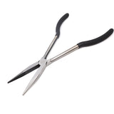 11" Long Reach Plier Pliers Straight Needle Nose pliers High Grip Handle