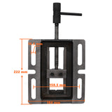 5" 125mm Professional Cast Iron Drill Press Vice Bench Vise Clamp