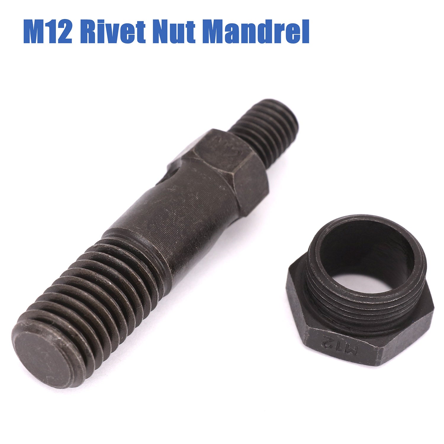 M12 Mandrel Replacement Spare For Nutsert Tool Rivnut  Gun