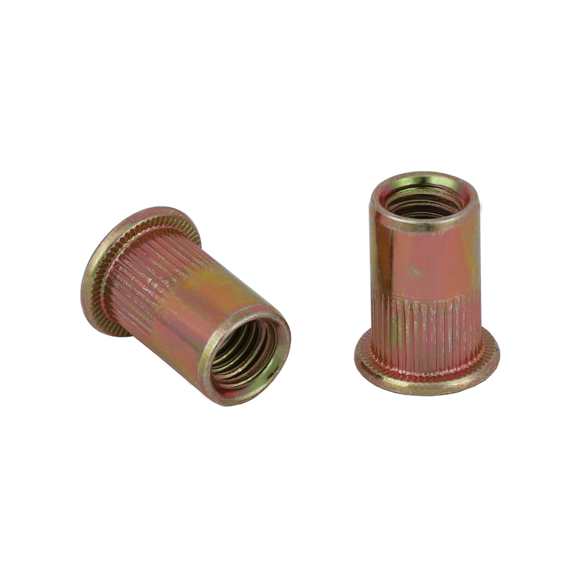 M10 X 50 Nutserts Rivet Nuts Flange Blind Rivnuts Zinc Plated Steel Nut Nutsert