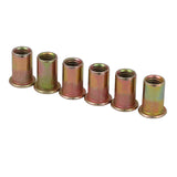 M10 X 50 Nutserts Rivet Nuts Flange Blind Rivnuts Zinc Plated Steel Nut Nutsert