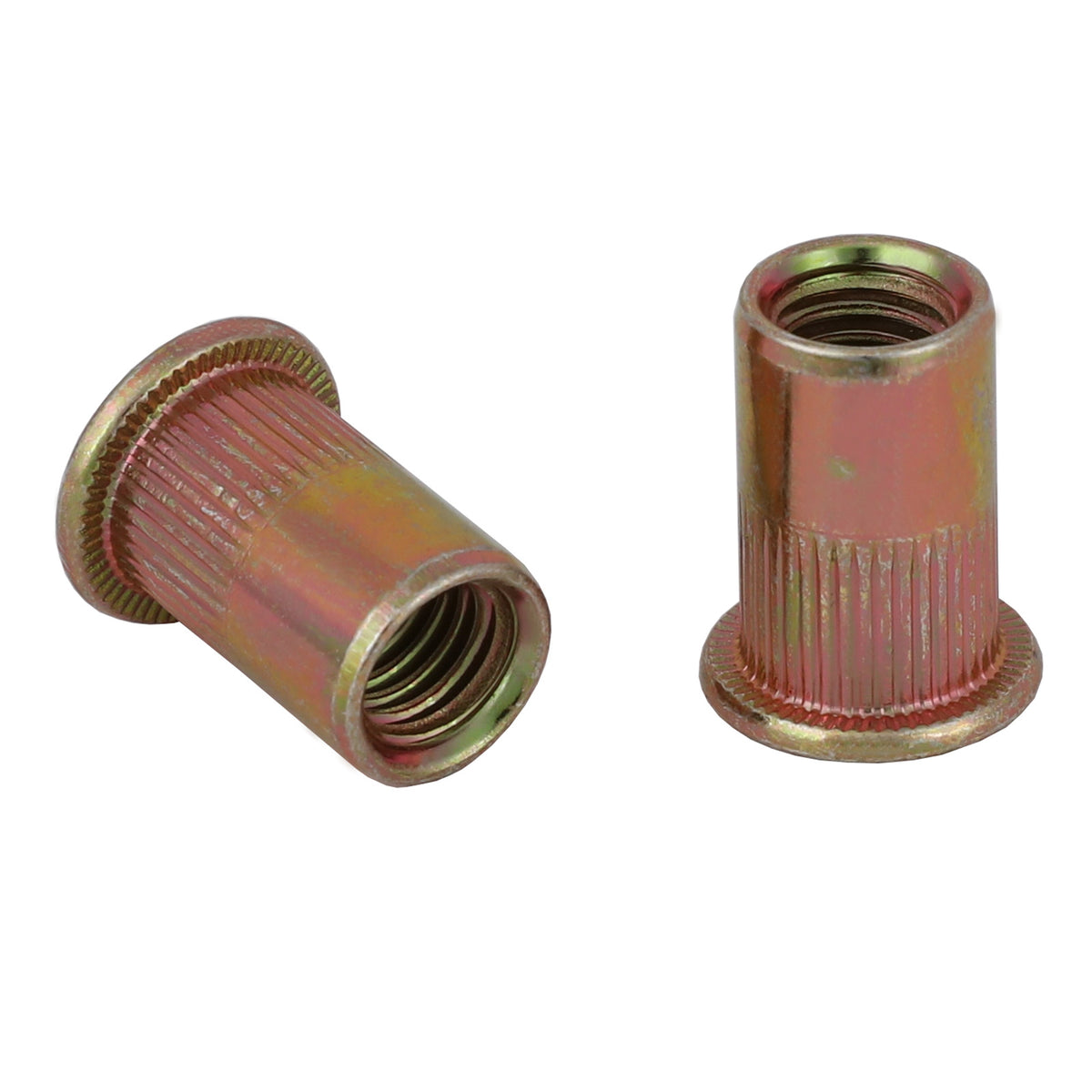 M8 X 50 Nutserts Rivet Nuts Flange Blind Rivnuts Zinc Plated Steel Nut Nutsert