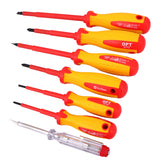 Industrial Grade VDE GS 1000V 7 Pcs Insulated Screw driver Set Electrical Tools