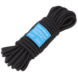 6mm X 10M High Tenacity Black Polyster Elastic Rope Shock Core Bungee Tie Down