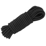 6mm X 10M High Tenacity Black Polyster Elastic Rope Shock Core Bungee Tie Down