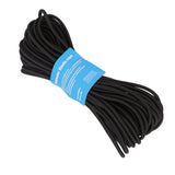 3mm X 10M High Tenacity Black Polyster Elastic Rope Shock Core Bungee Tie Down