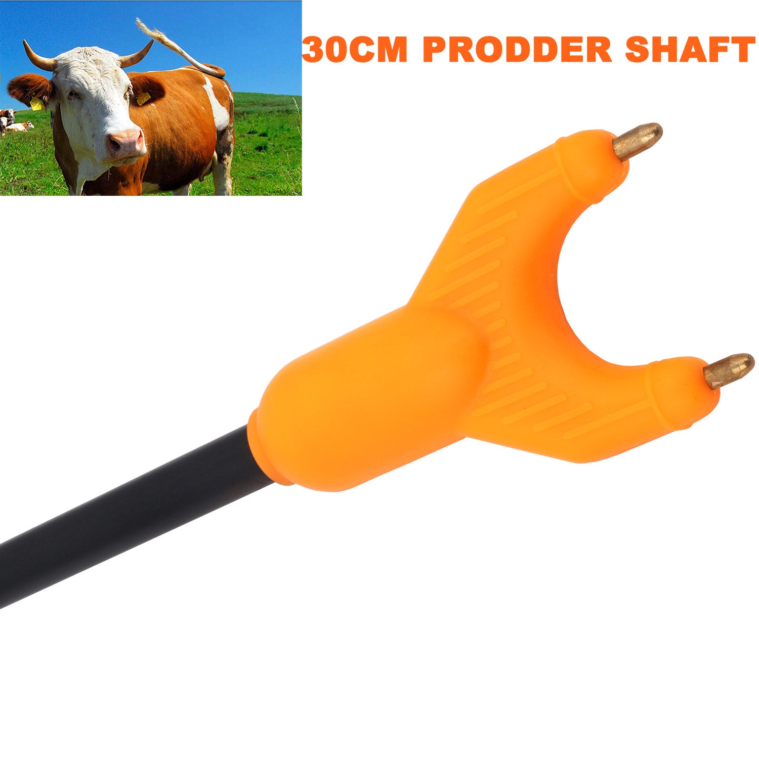 30cm Stock Cattle Prodder Shaft Rigid Fibreglass Shaft Wand Replacement