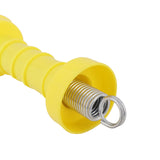 20 Pcs Electric Fence Gate Handle Insulated Spring Handles Yellow