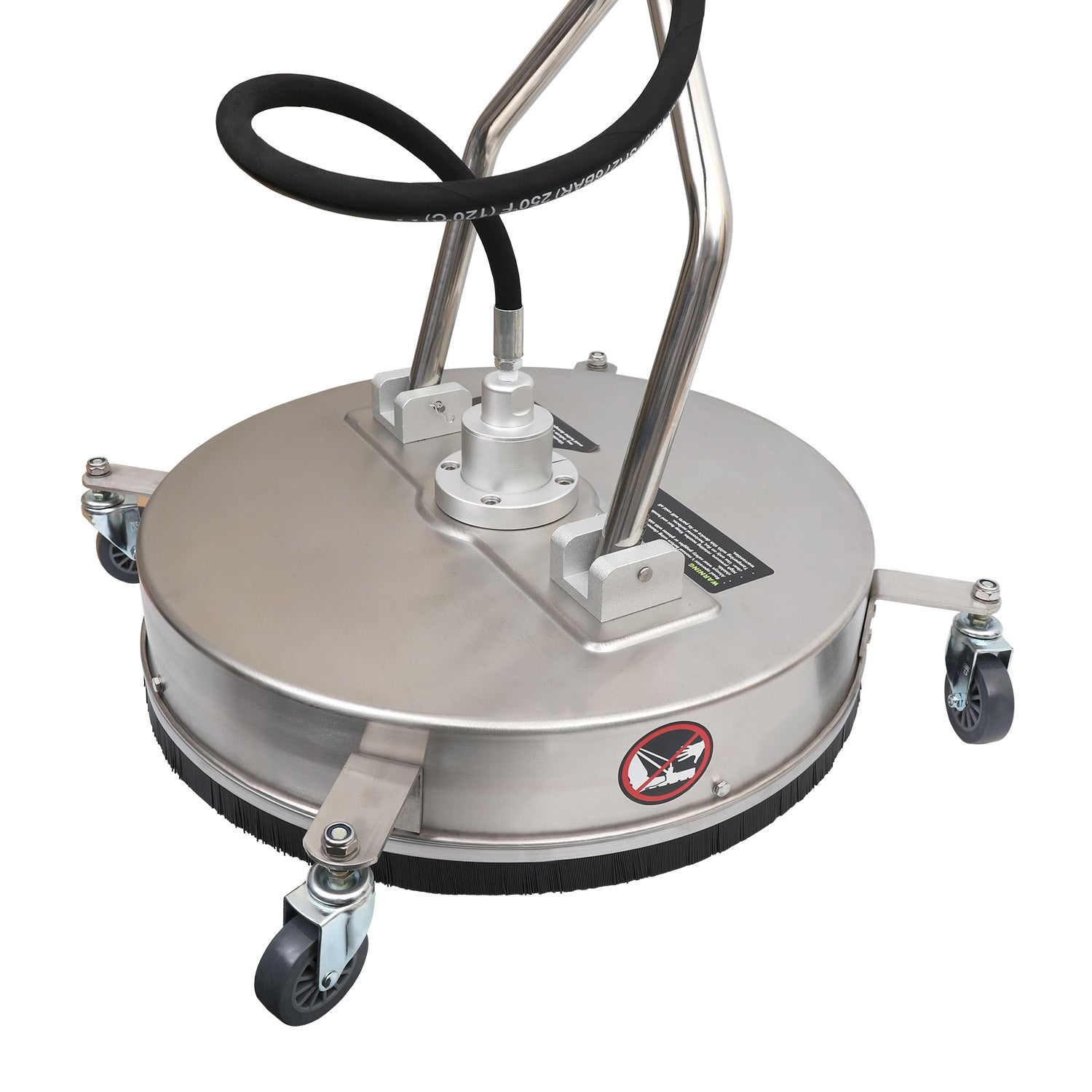 24" High Pressure Surface Cleaner Stainless Steel 4000 PSI Industrial Grade Sale