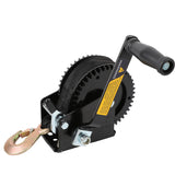 2000 LBS Hand Winch Solid Precise Double Gear Structure Professional Taiwan Made