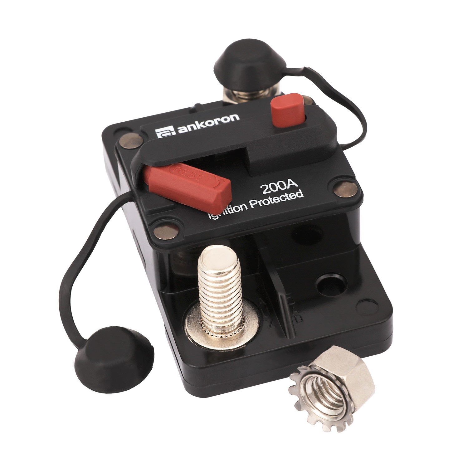 200A AMP Circuit Breaker Wild Surface IP67 Waterproof 12V 48V Manual Reset