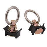 2X Anchor Track Lashing point Ring Clip 900KG Rated Trailer Truck Ute