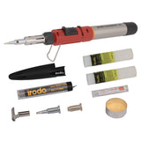 IRODA Pro-150KB Soldering Iron Gun Kit Butane Gas Automatic Ignition 125w