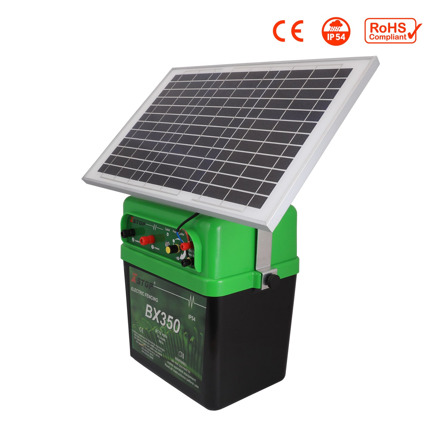 60km 3.5J Solar Power Electric Fence Energizer – High-Performance Livestock Fence Charger