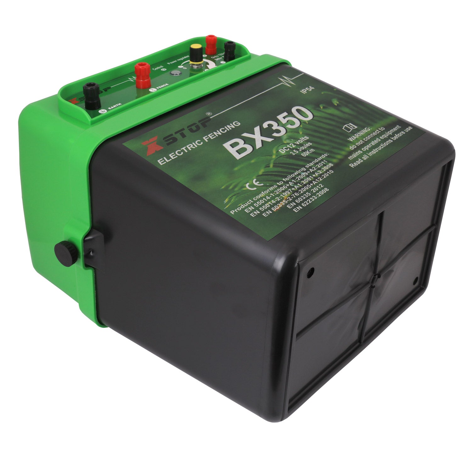 60km 3.5J Solar Power Electric Fence Energizer – High-Performance Livestock Fence Charger