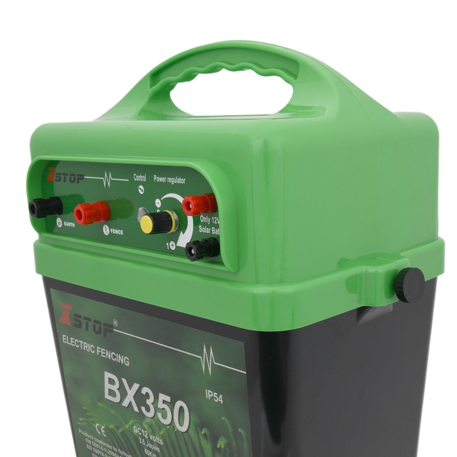 60km 3.5J Solar Power Electric Fence Energizer – High-Performance Livestock Fence Charger