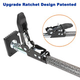 2X Adjustable Ratchet Cargo Bar Barrier Divider 1M-1.78M Load UTE Truck Van
