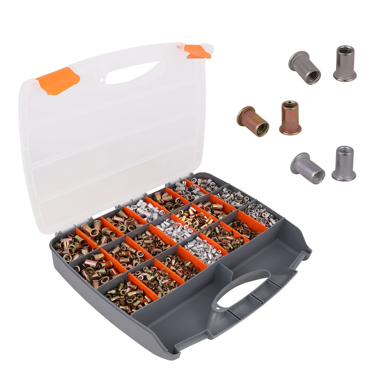 1460pcs Rivnut Rivet Nut  Riveter Nutsert Gun Tool Kit