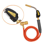 Mapp Gas Torch Auto Ignition Propane Welding Plumbing Brazing 1.4 MTR Hose