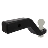 4500KG Solid Steel Forged Ball Mount 4" Drop 2"x2" Hitch TowBar Tow Ball Tongue