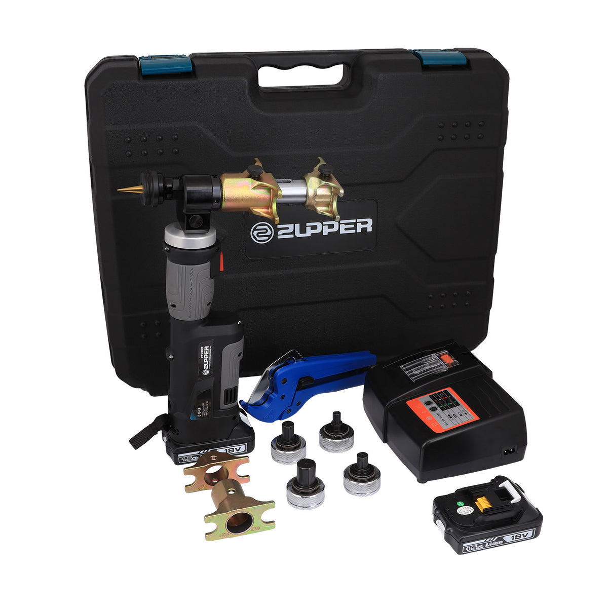 Tradepex Red Battery Hydraulic PEX Sleeve Expander Press Tool Rehau Tradepex Bushpex