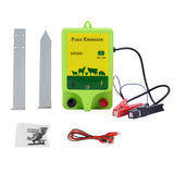 18Km 12V 2J Electric Fence Energizer Energiser  Earth Stake ABS Solid Case