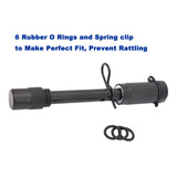 5/8" Hitch Pin Lock S Type Anti-Theft Tow Bar Tongue Lock Extra Long with 2 hole