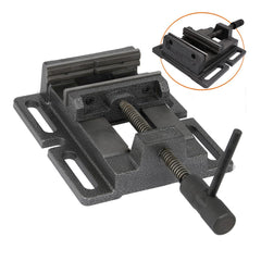 4" 100mm Professional Cast Iron Drill Press Vice Bench Vise Clamp