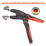 6 Die Deutsch DT DTP DTM Connector Crimping Kit Stamped Formed Terminal Tool