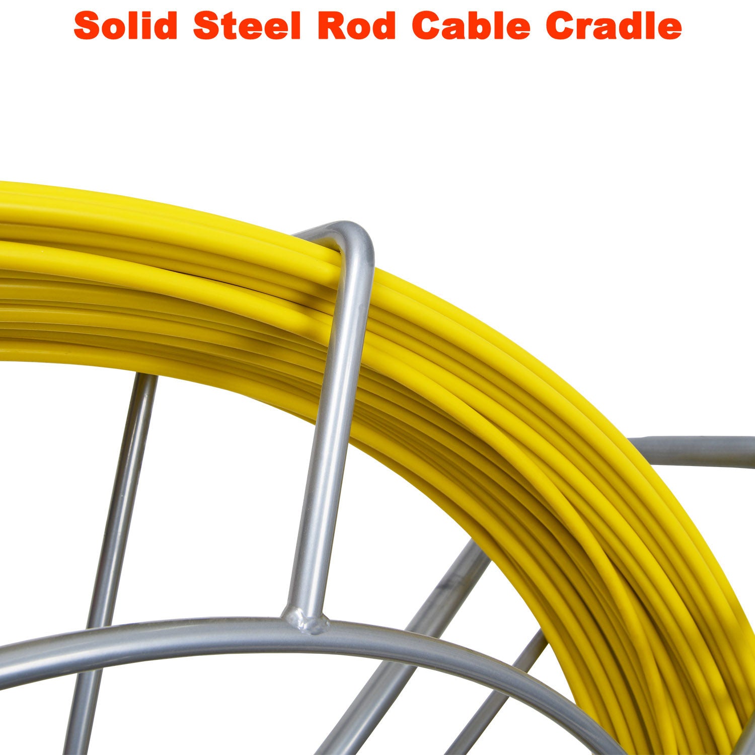 9mm 200M Traceable Cable Duct Rodder Snake Copper trace Wire Telstra NBN Tool