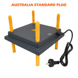13 Watt Chick Warmer / Brooder Heating Plate 25cmx25cm Australia Standard Plug
