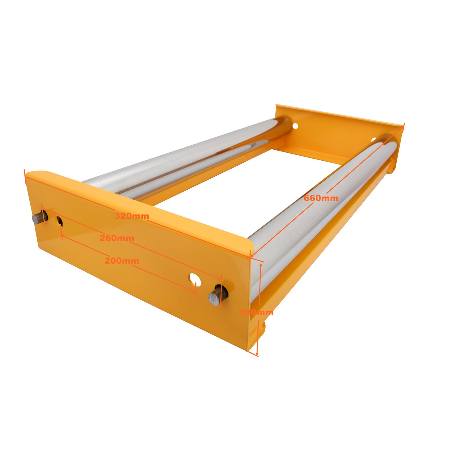 Cable Roller Stand  Drum dispenser 650mm Width 250KG Capacity