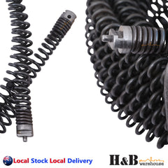 Spiral Electrical Drill Drain Snake Pipe Pipeline Sewer Cleaner