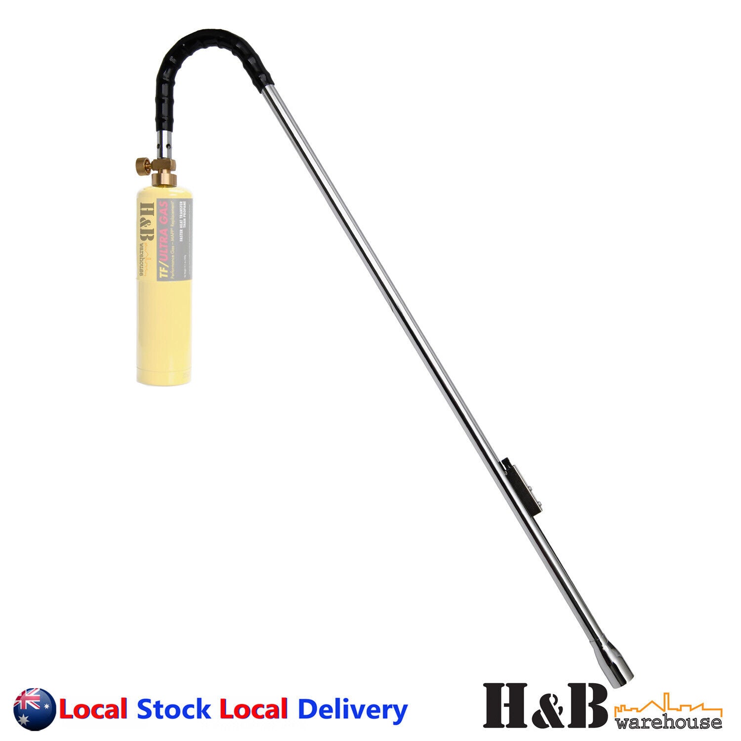 Pro Grass Burner Weed Killer Kit Shrub Garden Tools Butane Gas Torch